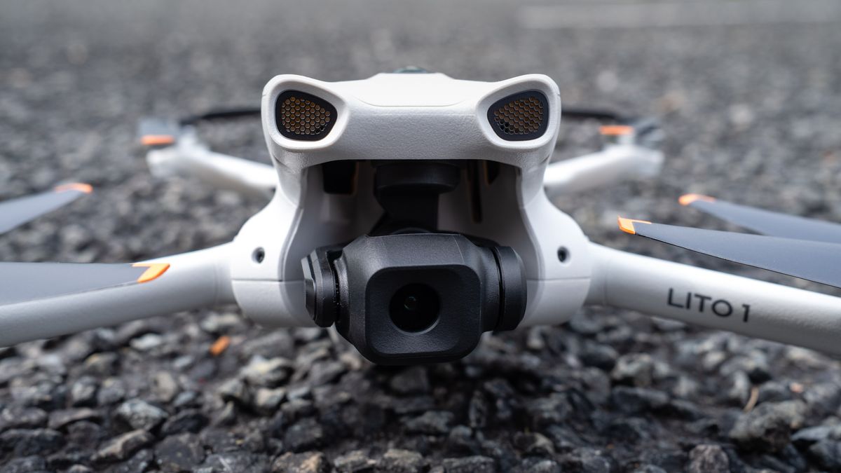 Kamera DJI Lito 1 i gimbal z bliska
