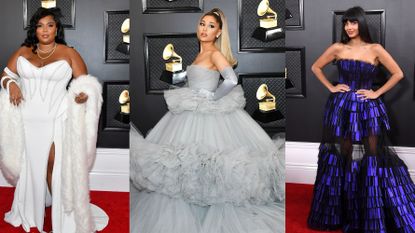 Lizzo Channels Britney Spears in a White Versace Gown at Grammys ...