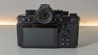 The rear of the Nikon Zf taken during our review