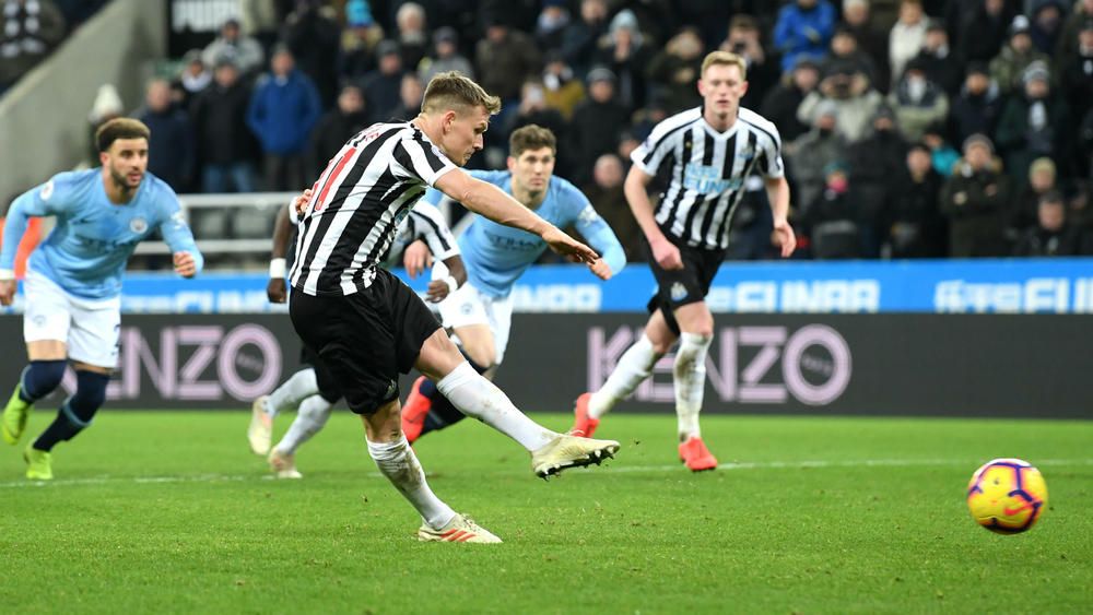 Newcastle United 2 Manchester City 1: Champions suffer shock loss to