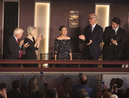 Julia Louis-Dreyfus is honored with the Mark Twain Prize for American Humor at the Kennedy Center for the Performing Arts on Sunday. 