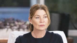 Ellen Pompeo as Meredith Grey in Season 19 of Grey's Anatomy