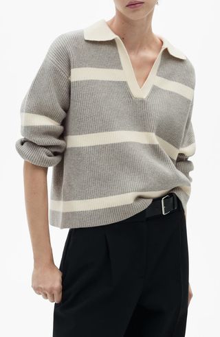 Johnny Collar Polo Sweater