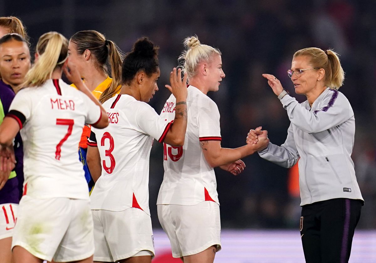 Sarina Wiegman Leads England To Thumping Qualifying Victory On Debut In ...