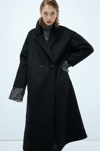 Wool-Blend Coat