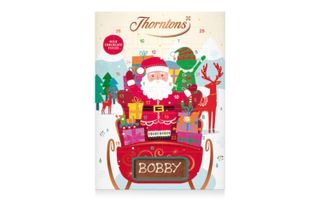 Thorntons Personalised Santa Advent Calendar