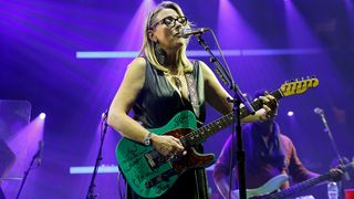 Susan Tedeschi performs at Tedeschi Trucks Band's "Garden Party" at Madison Square Garden on September 29, 2023 in New York City