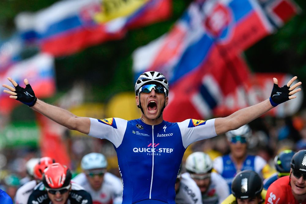 Marcel Kittel (Quick-Step Floors) wins stage 2 of the 2017 Tour de France