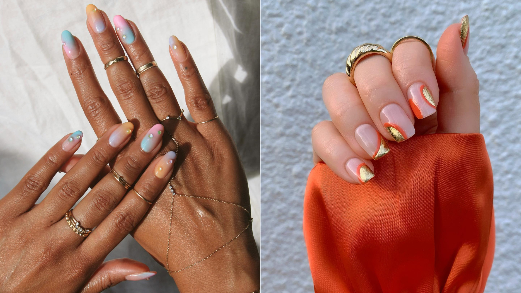 simple vacation nail ideas