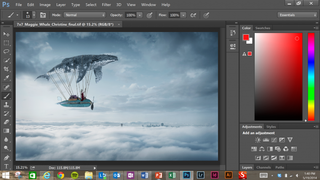A new version of Photoshop is debuting with Microsoft's Surface Pro 3 that brings a touch-friendly user experience