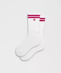 Lululemon Unisex Daily Essential Crew Socks Stripe