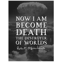 Oppenheimer poster med citat | 229 kronor hos Amazon
