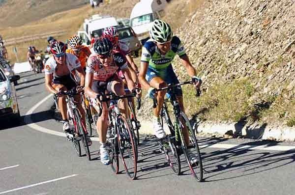 Cadel Evans (Predictor-Lotto) and Roman Kreuziger (Liquigas)