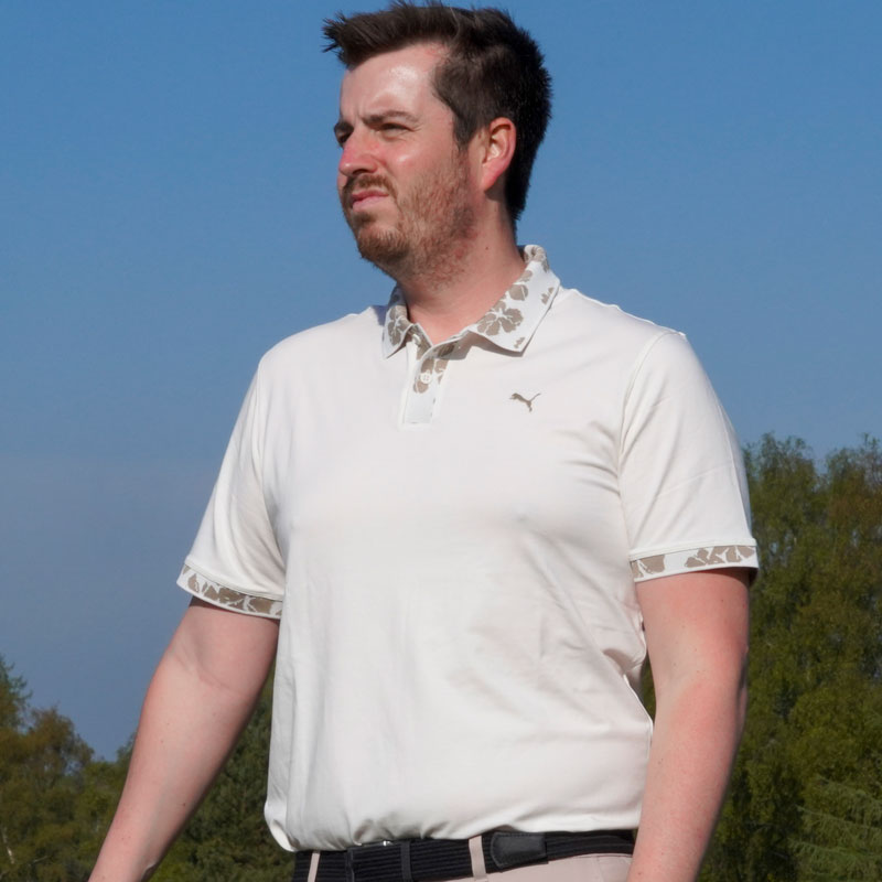 Puma Modalon Floral Rib Polo