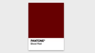 Pantone Blood Red