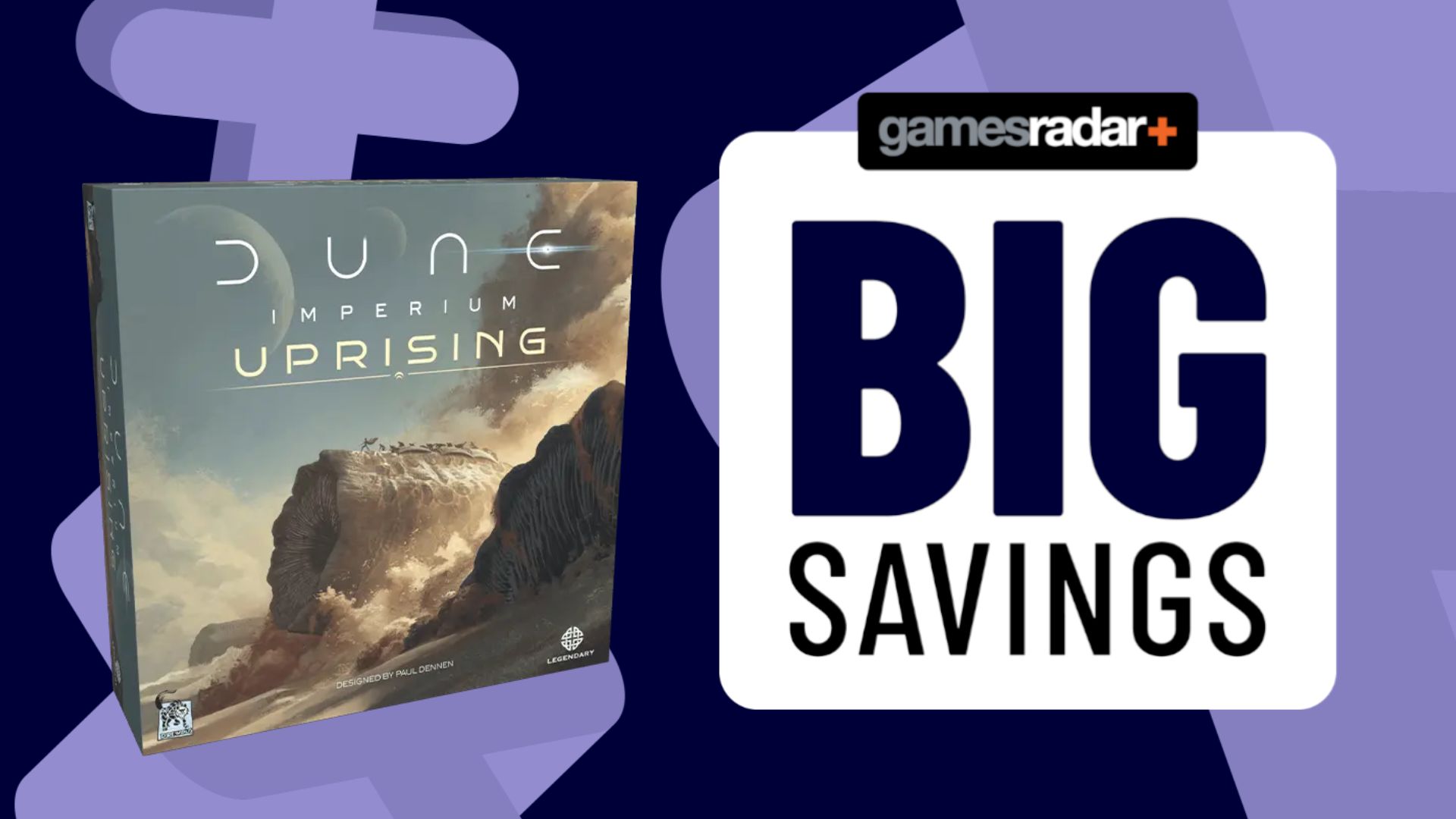 Not like you need an excuse to pick up the wonderful Dune Imperium - Uprising but its a dollar off its lowest ever price