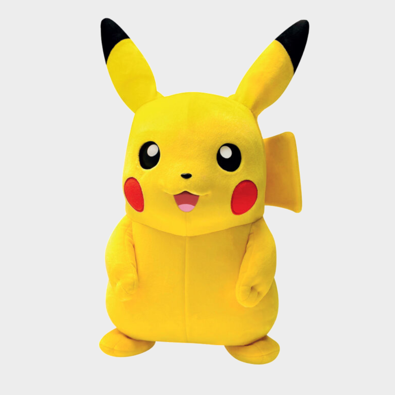 Pikachu Puppetronic on a plain background