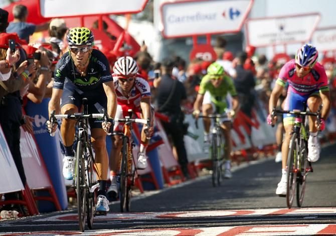 In a sign of things to come, Alejandro Valverde would lead home a chase group that failed to catch escapees