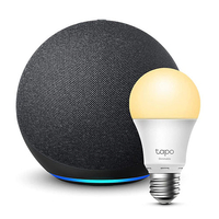 Amazon Echo /w TP-Link Tapo Smart Bulb: £89.99, now £54.99