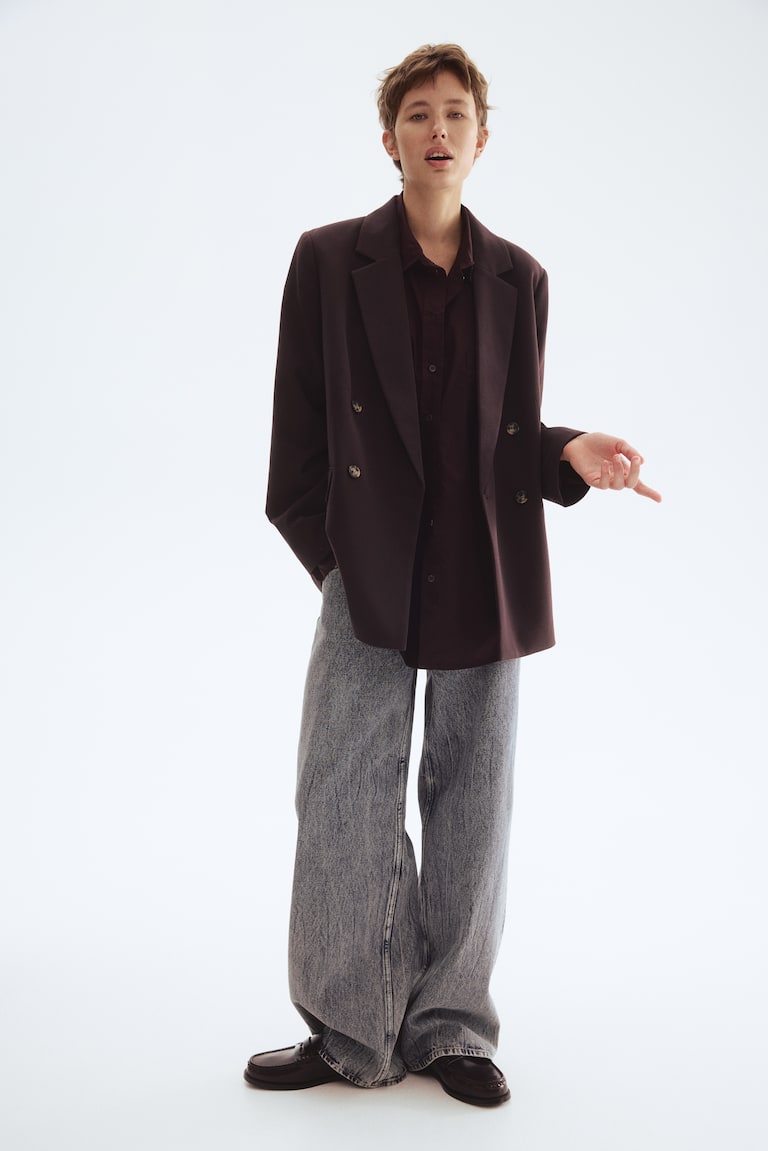 Double-Breasted Blazer