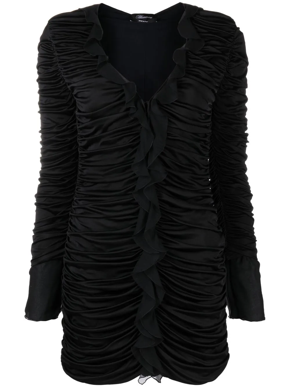 Blumarine Draped Ruffled Dress | 42