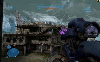 Halo:Reach gameplay Surface Pro 7