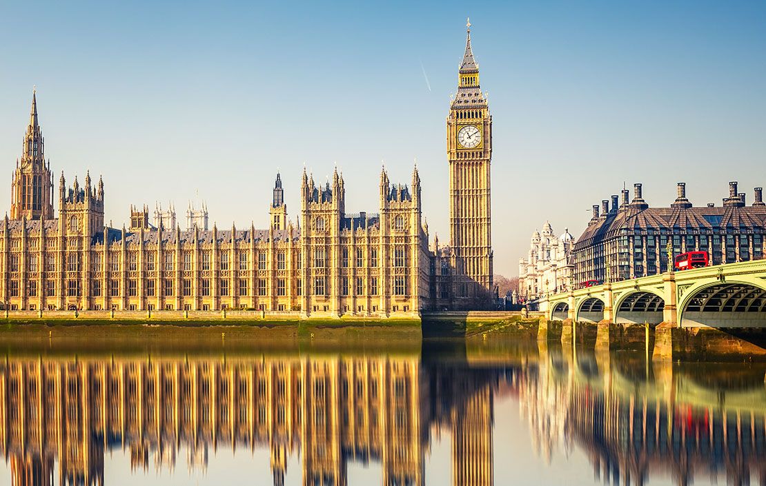 Big Ben and Houses of parliament, London