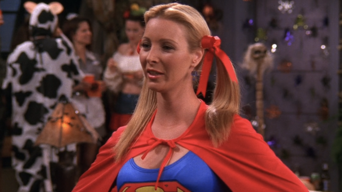 Lisa Kudrow in Friends&#039; Halloween episode