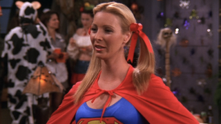 Lisa Kudrow in Friends' Halloween episode