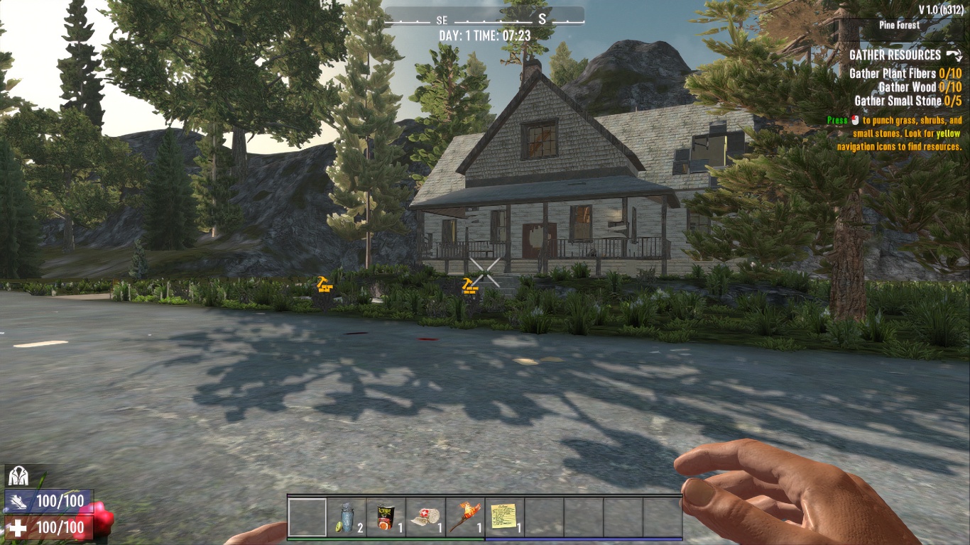 7 Days to Die running with Auto SR enabled