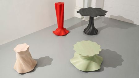 AHEC at Class of '24: Parti Pirouette tables and stools