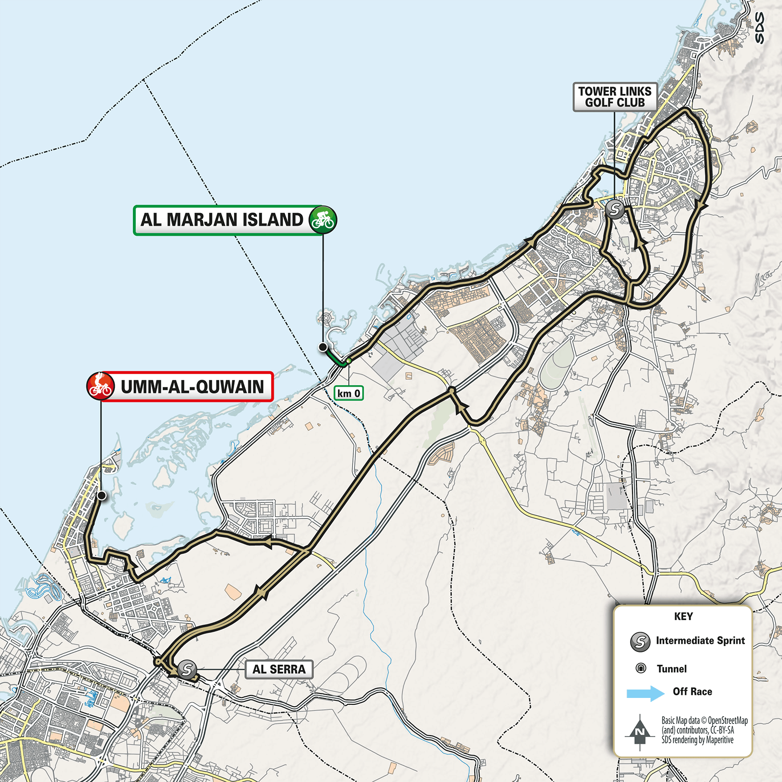 UAE Tour 2023 route | Cyclingnews