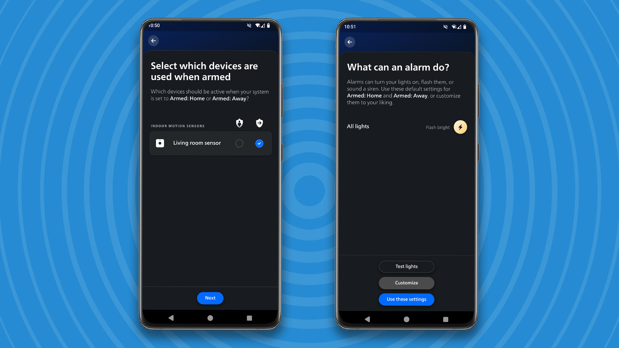 Setting up Philips Hue Motion Sensor in app