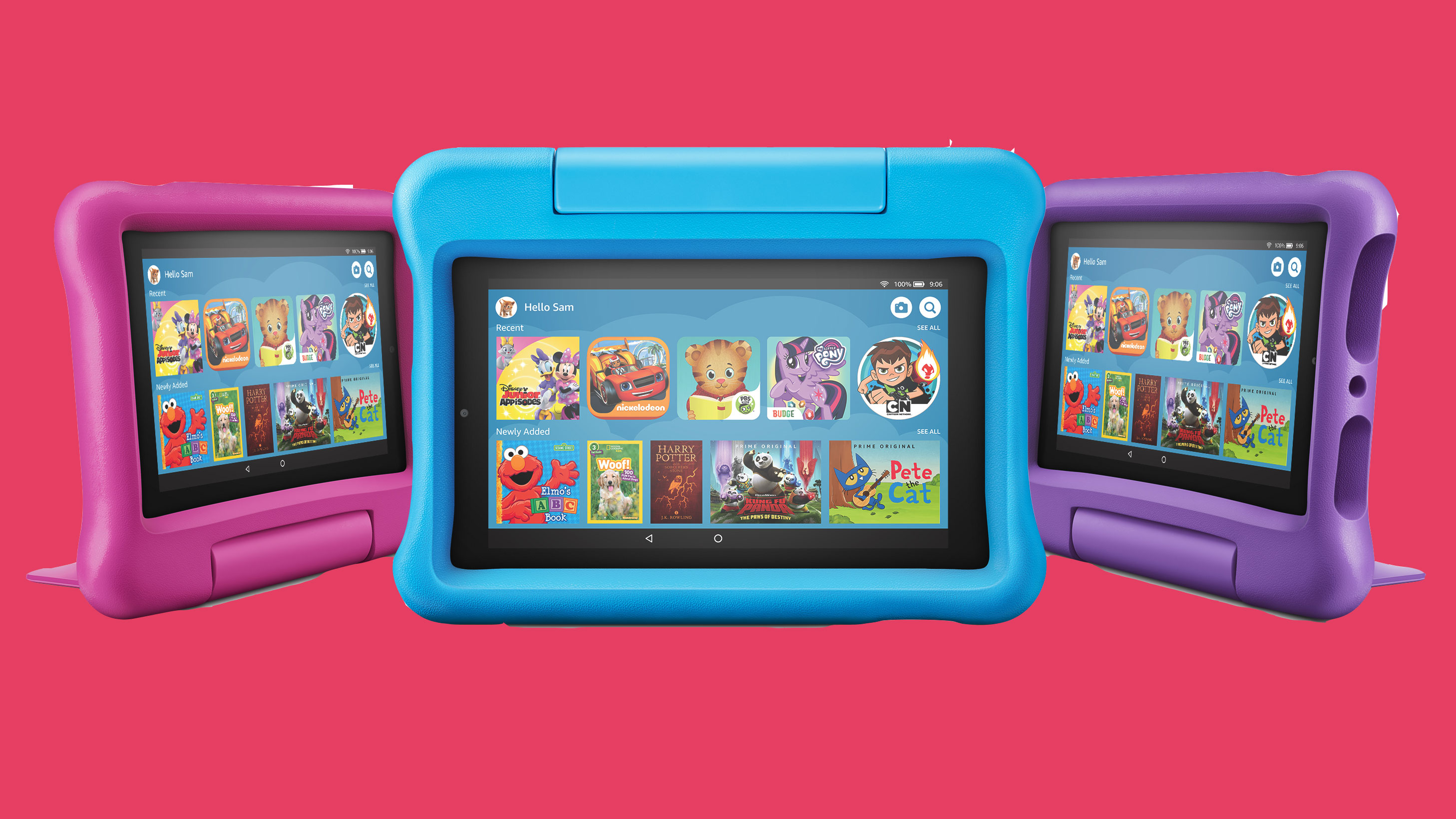 Fire HD 10 Kids tablet, ages 3-7. Top-selling 10 kids