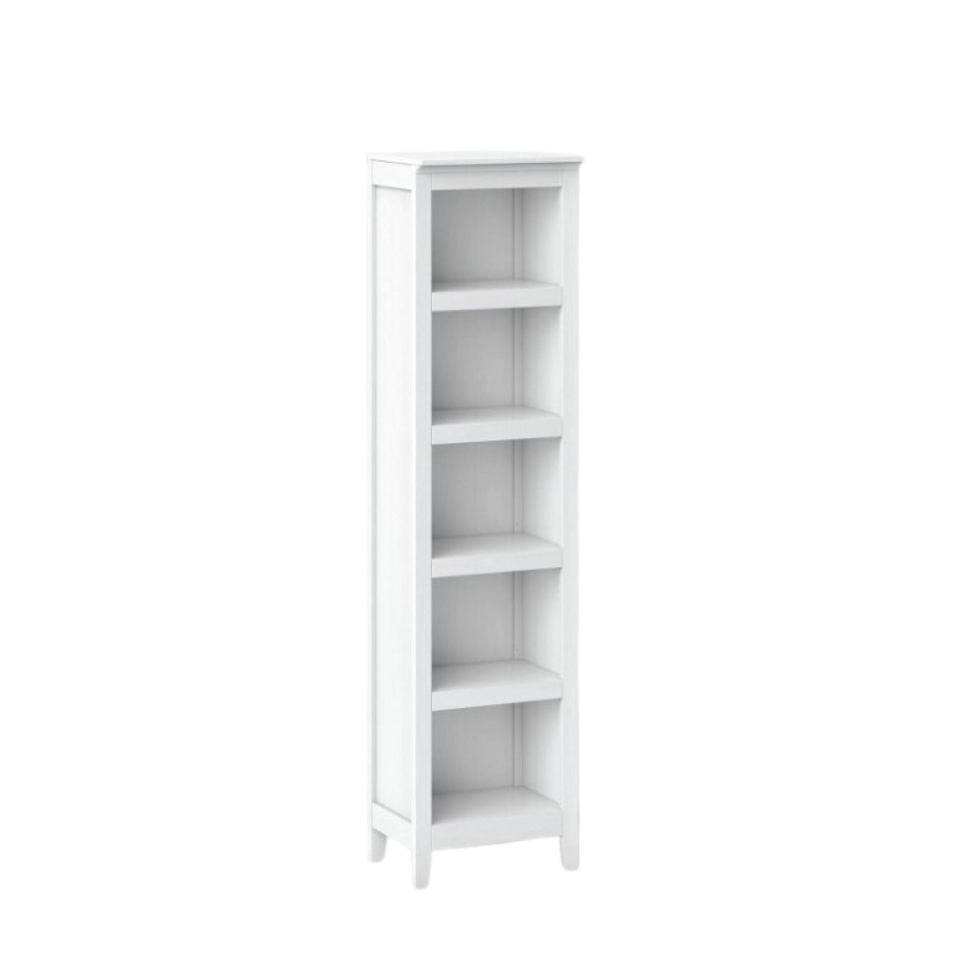 Rak multi level berwarna putih