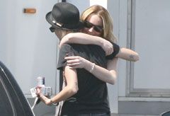 Marie Claire News: Samantha Ronson and Lindsay Lohan