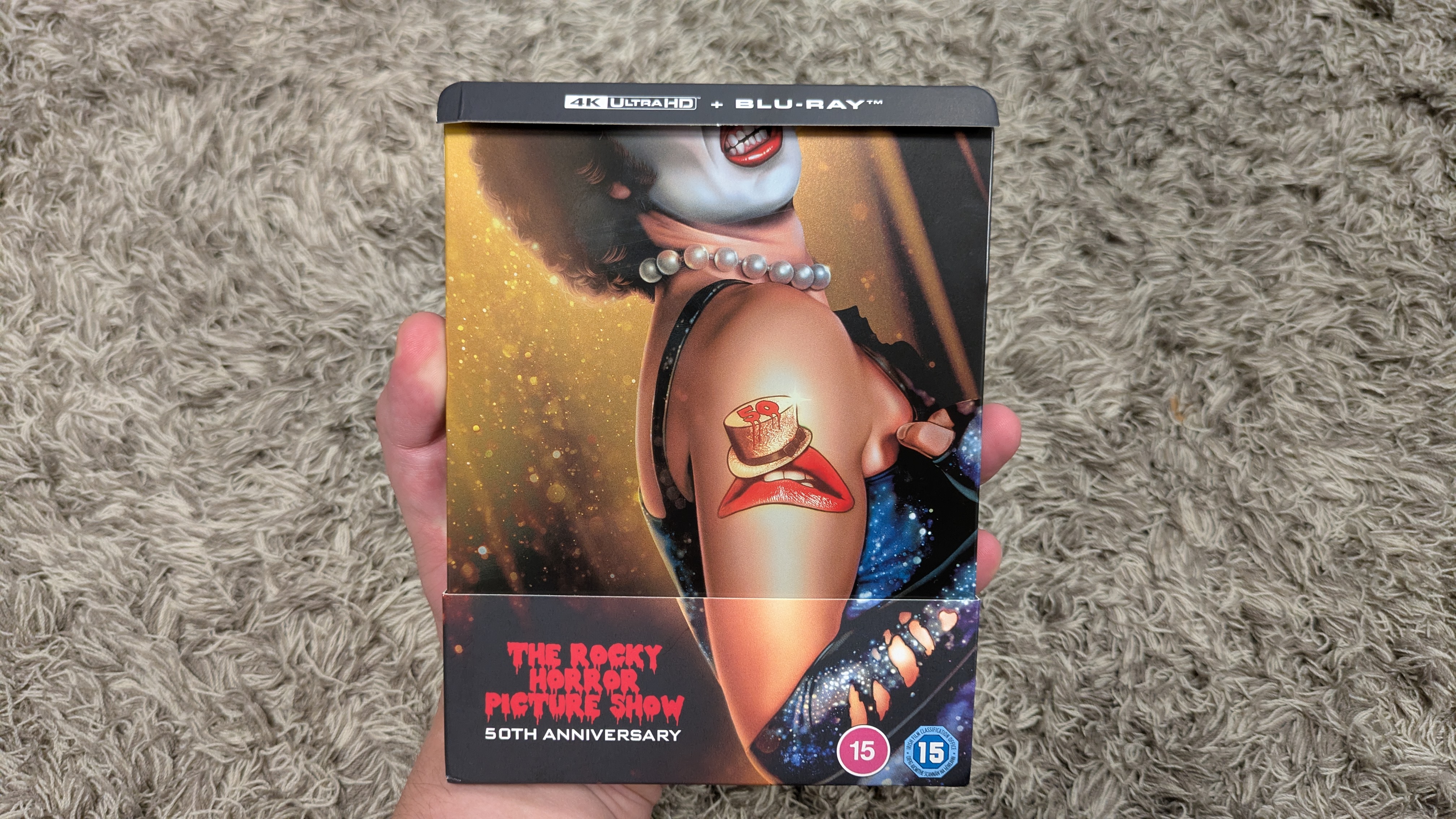 Rocky Horror Picture Show 4K Blu-ray steelbook cover