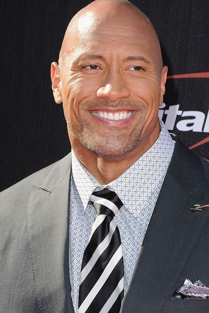 The Rock (head that's bare)