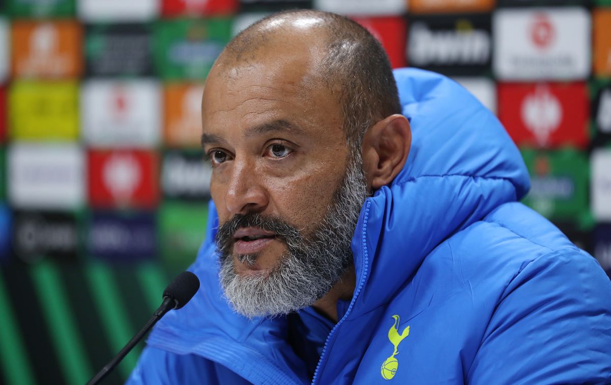 Tottenham Hotspur Nuno Espirito Santo in a press conference | Tottenham v NS Mura live stream