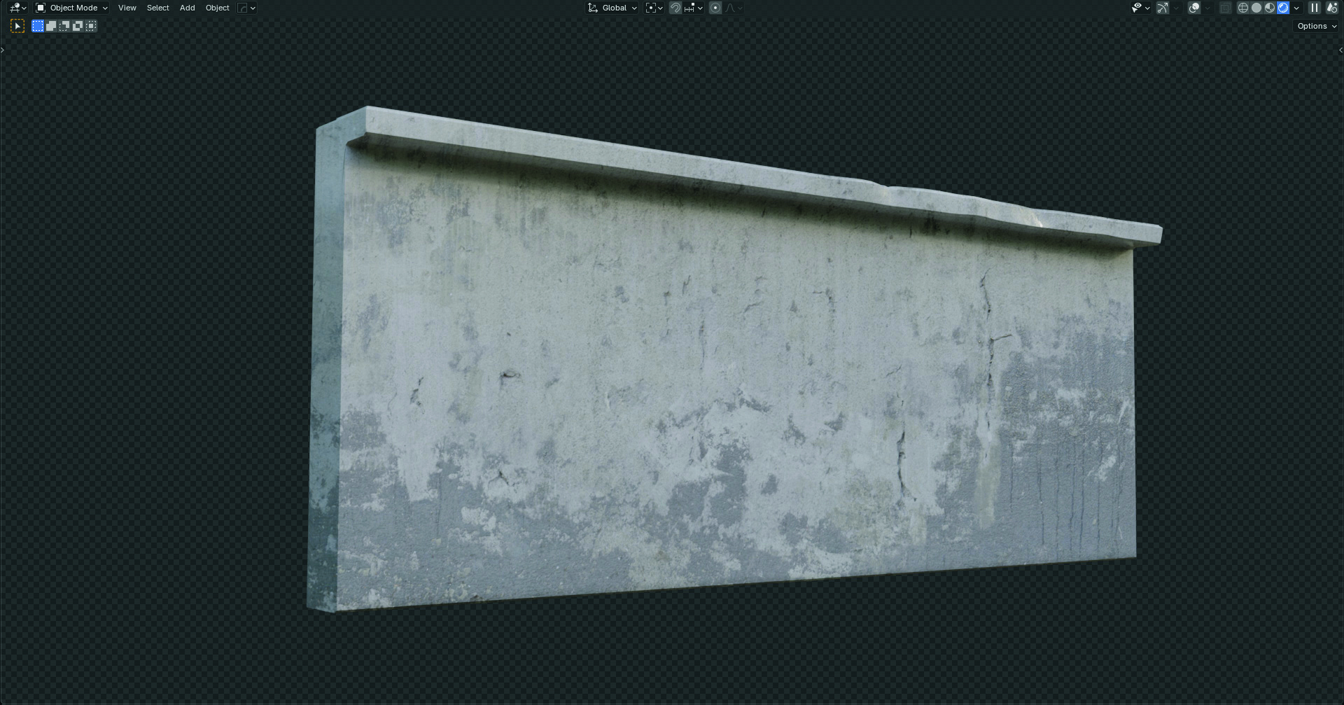 Video game concept art made in Blender