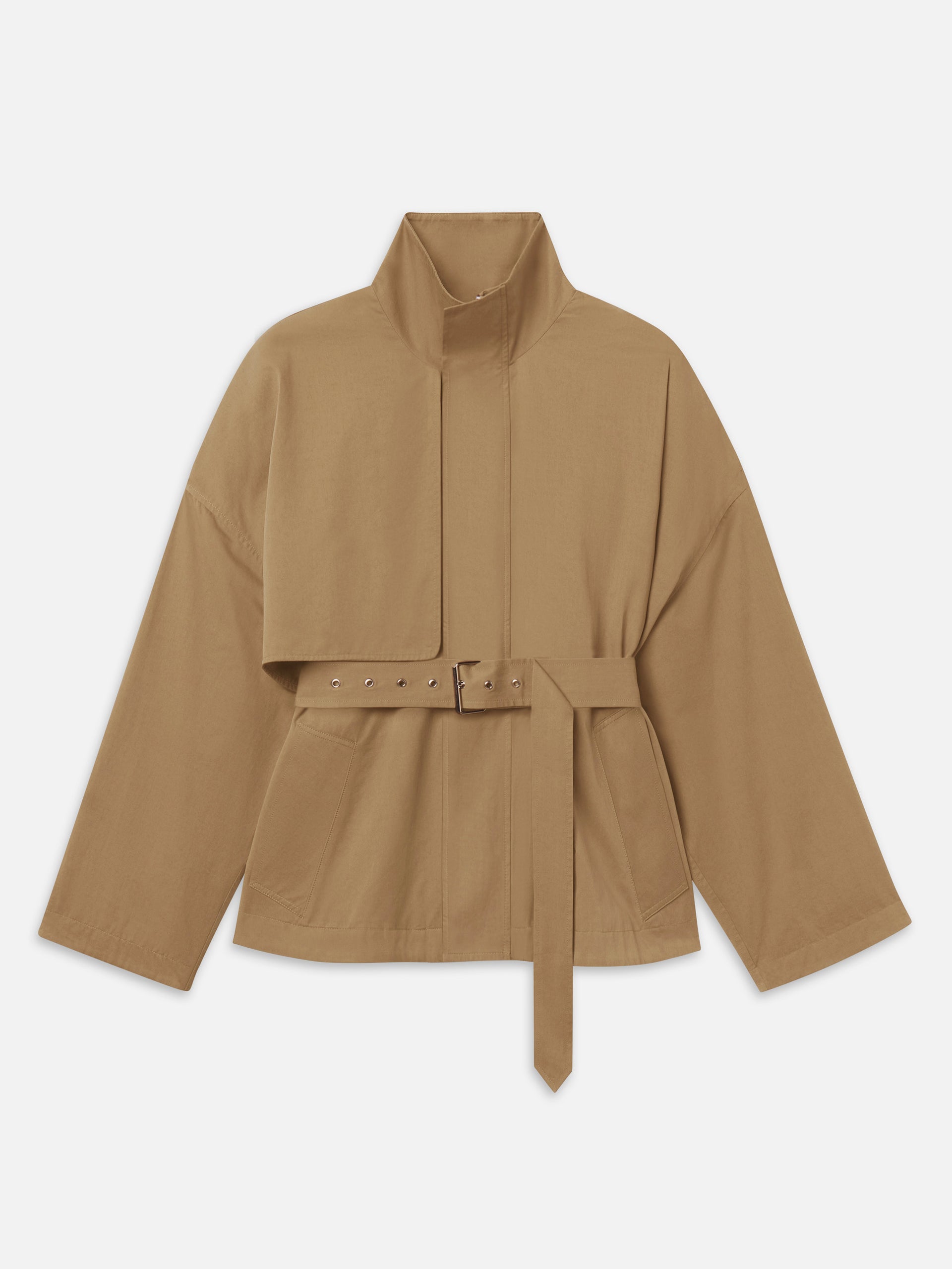 The Short Field Trench -- Khaki - Khaki / Xxs