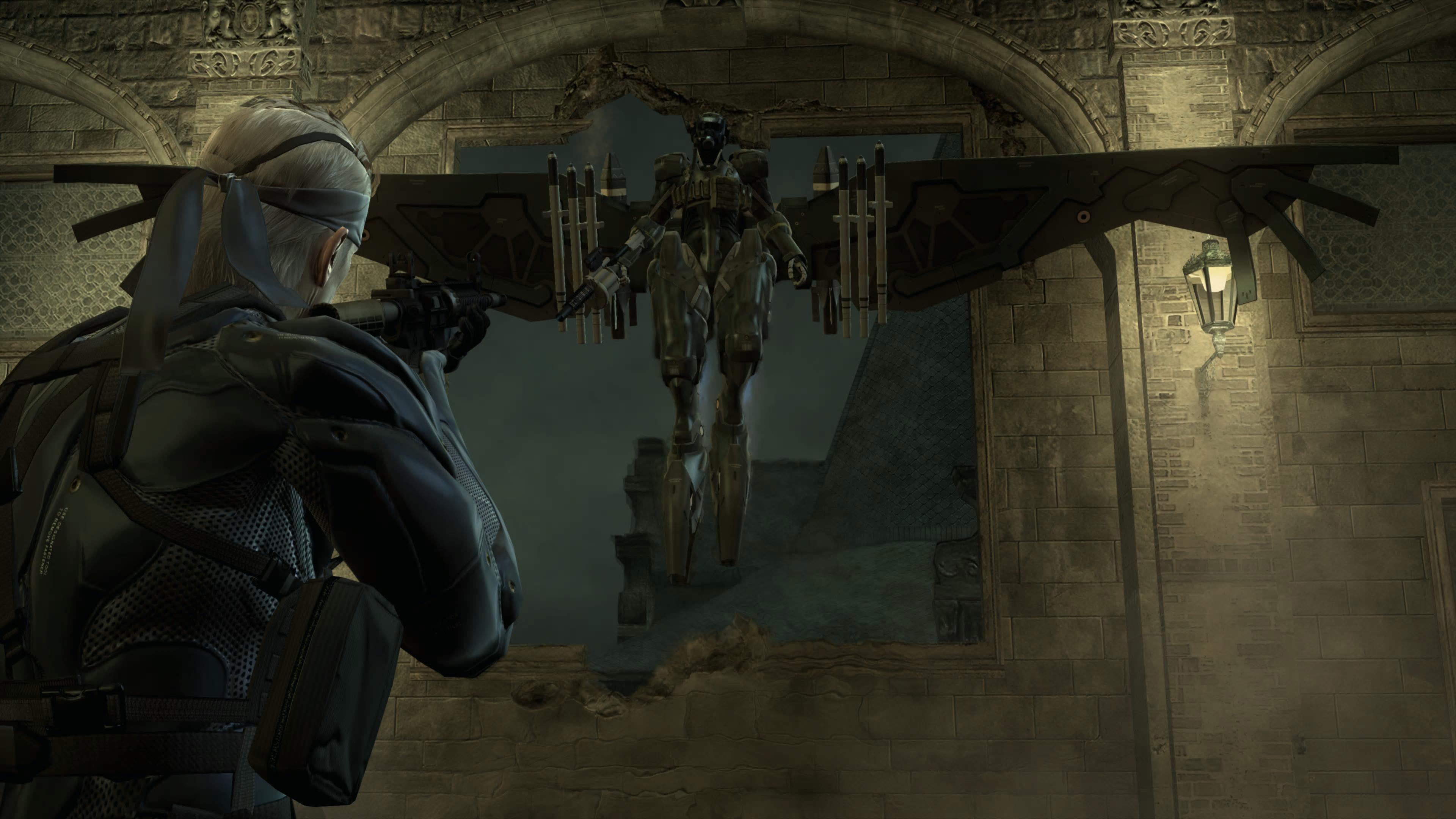 Screens from MGS4 in Metal Gear Solid: Master Collection Vol. 2