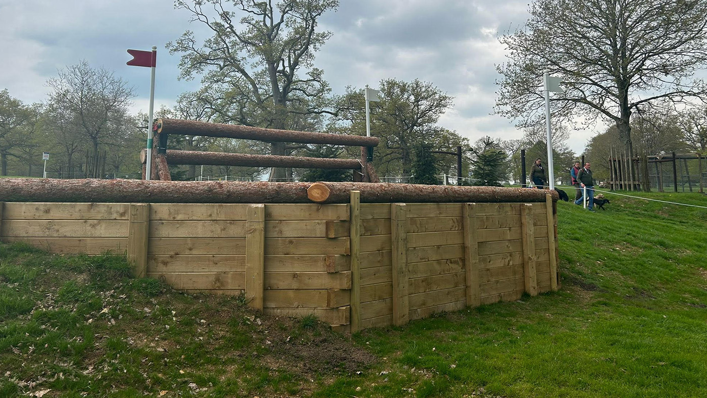 Badminton Horse Trials cross-country course