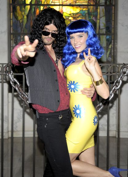Sophia Bush and Austin Nichols as Katy Perry and Russell Brand