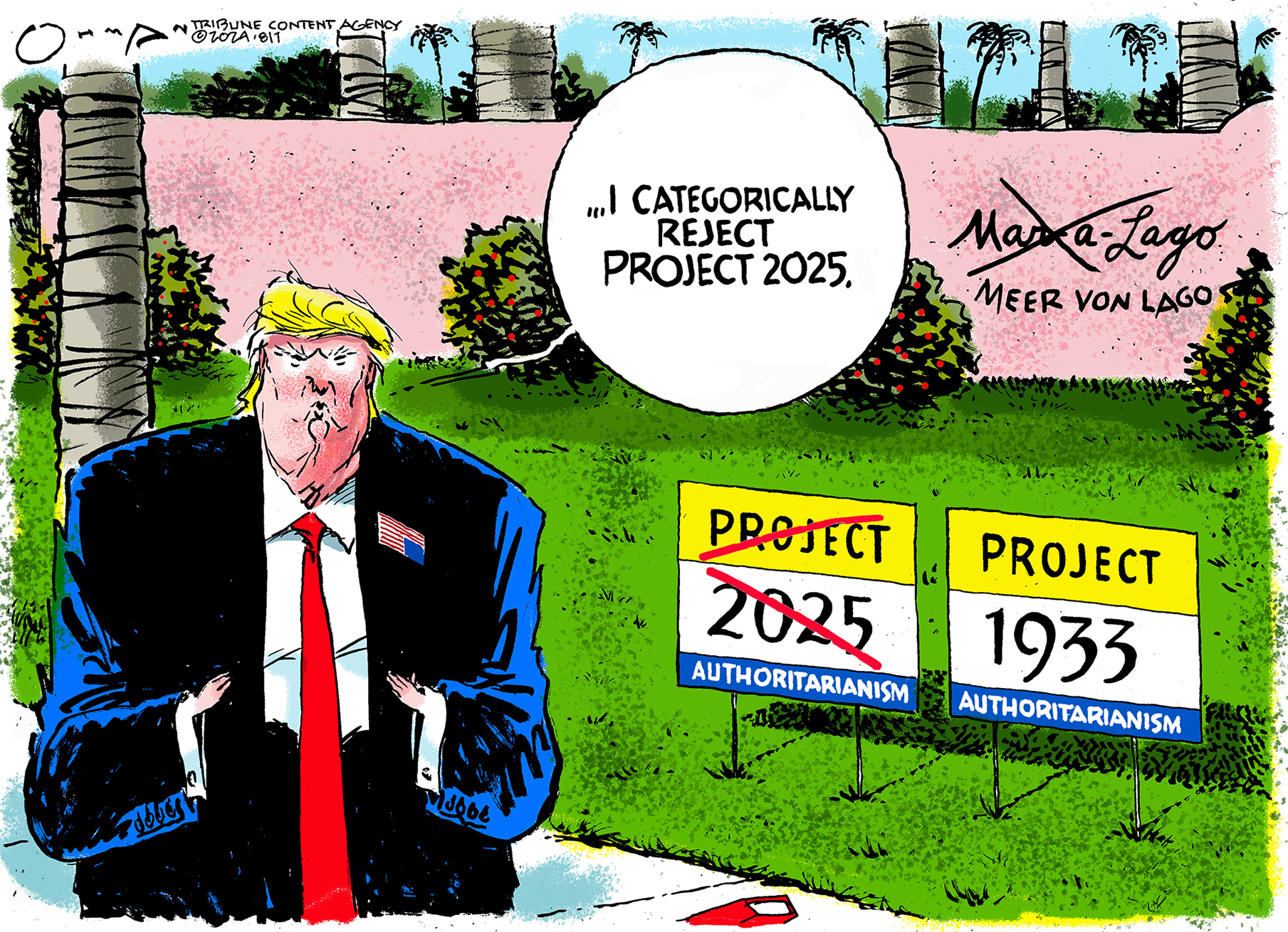  Today's political cartoons - August 1, 2024 