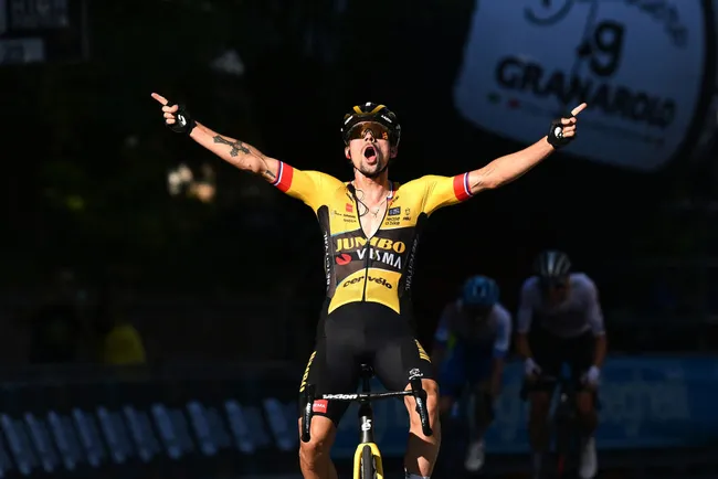 Primoz Roglic vince il Giro dellEmilia (foto: Getty Images)