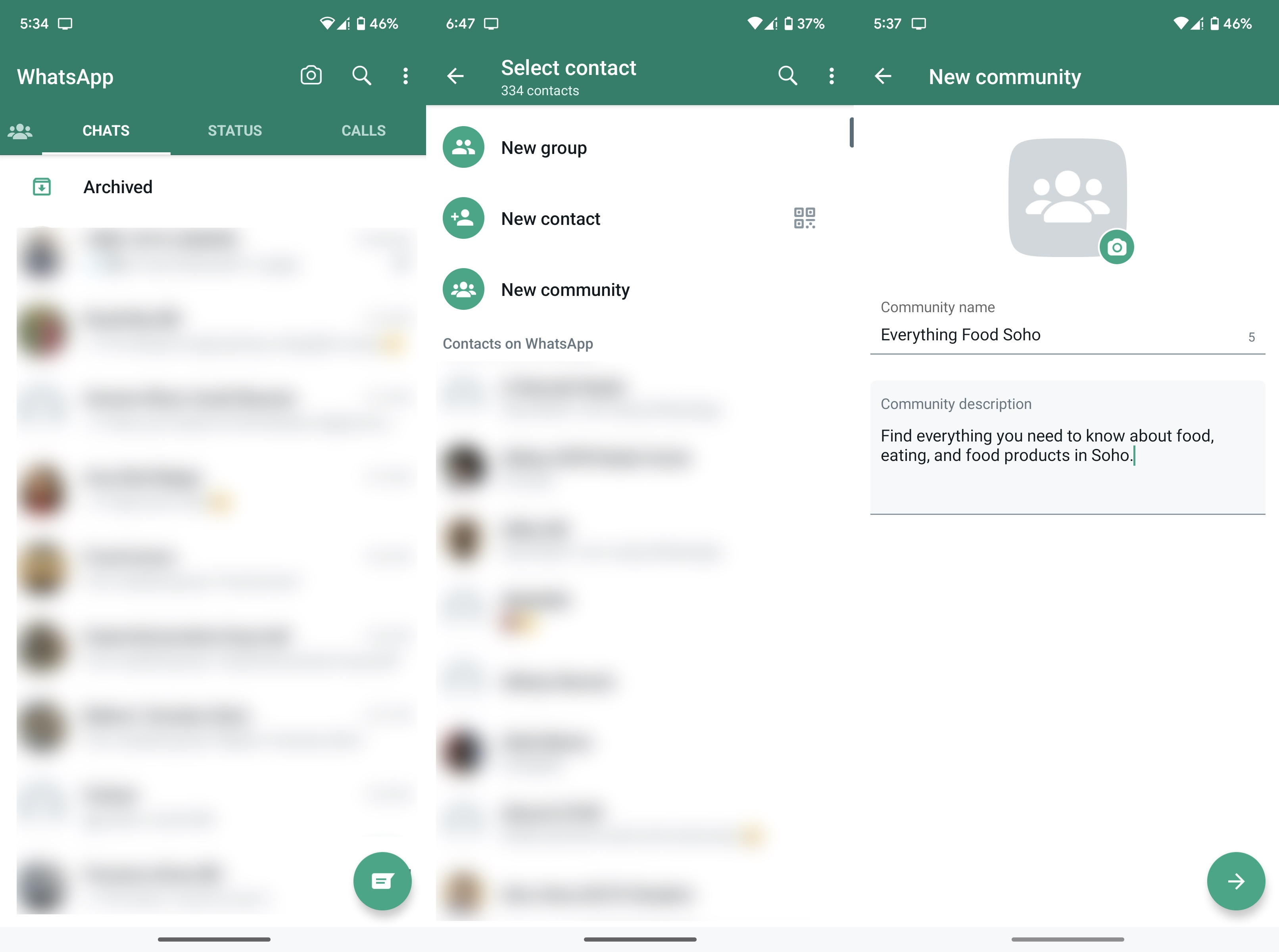 Cómo crear y usar comunidades en WhatsApp