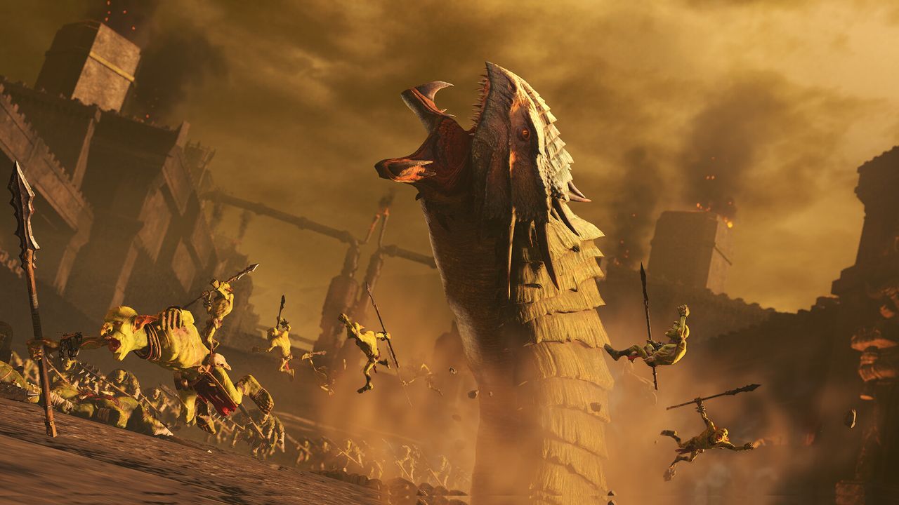 Total War: Warhammer 3 Tides of Torment - Dreadmaw