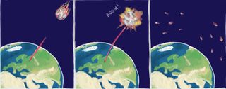 Asteroid destruction nukes