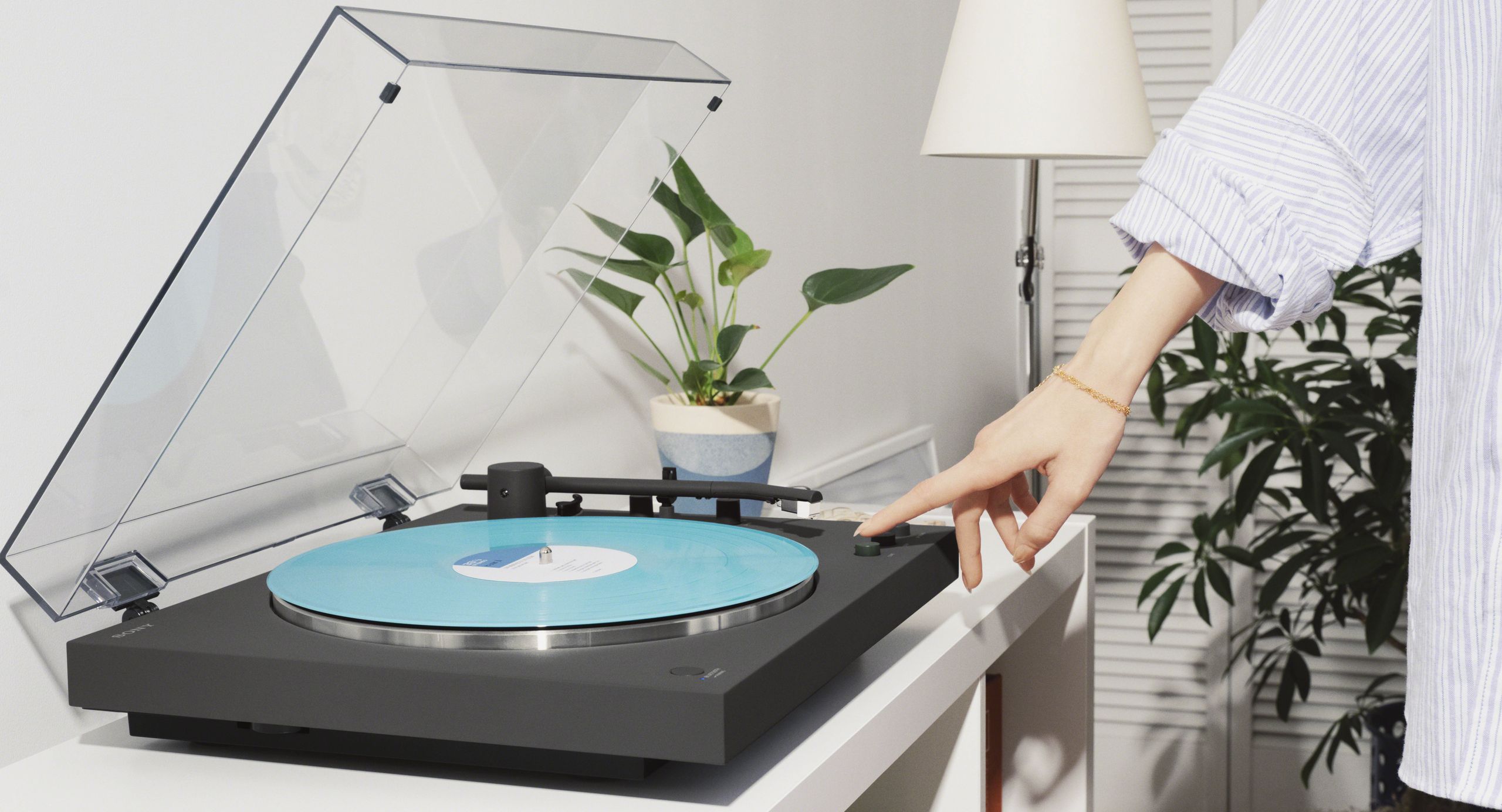 Sony lifts the lid on two new Bluetooth turntables with sleek, minimalist designs